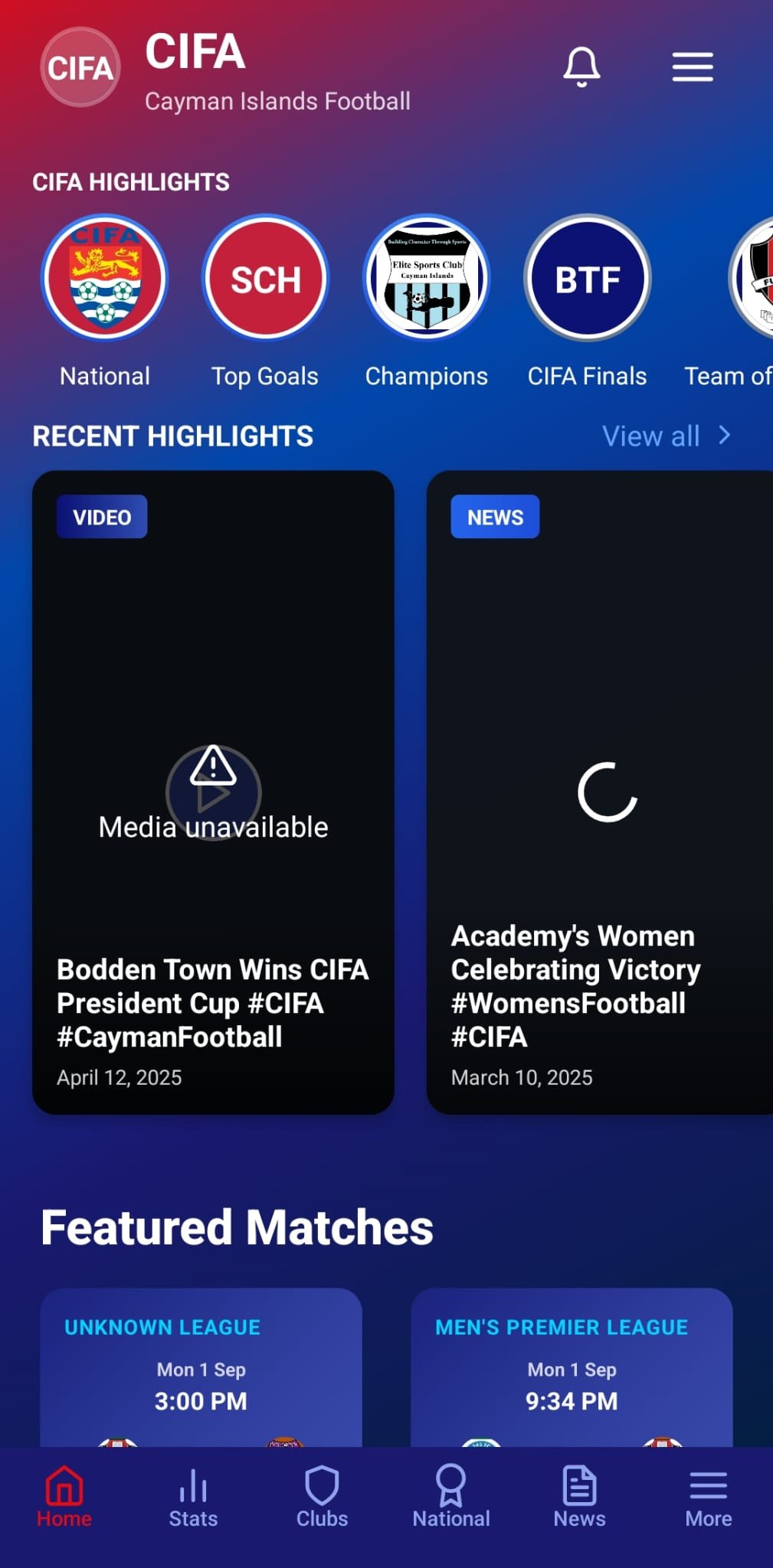 CIFA Mobile App